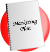 Marketing plan icon